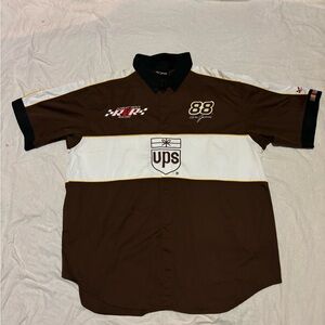 NASCAR vintage Robert Yates racing Dale Jarrett Pitt crew shirt size XXL